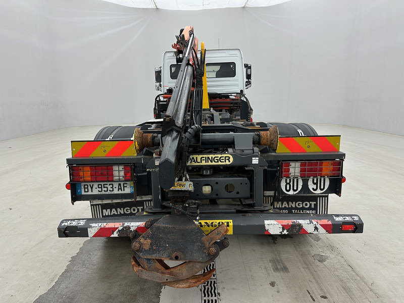 Camion ampliroll, Camion grue Mercedes-Benz Axor 1824: photos 7