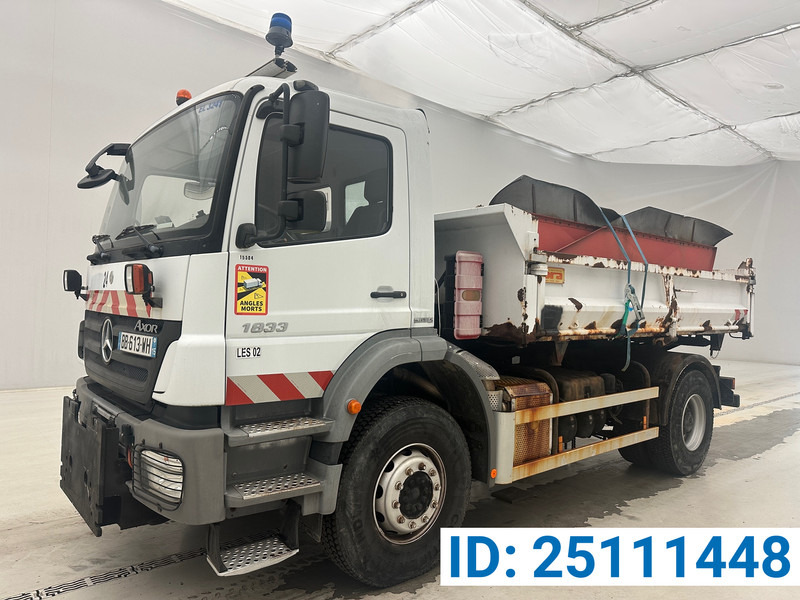 Mercedes-Benz Axor 1833 - Camion benne: photos 1 Mercedes-Benz Axor 1833 - Camion benne: photos 1