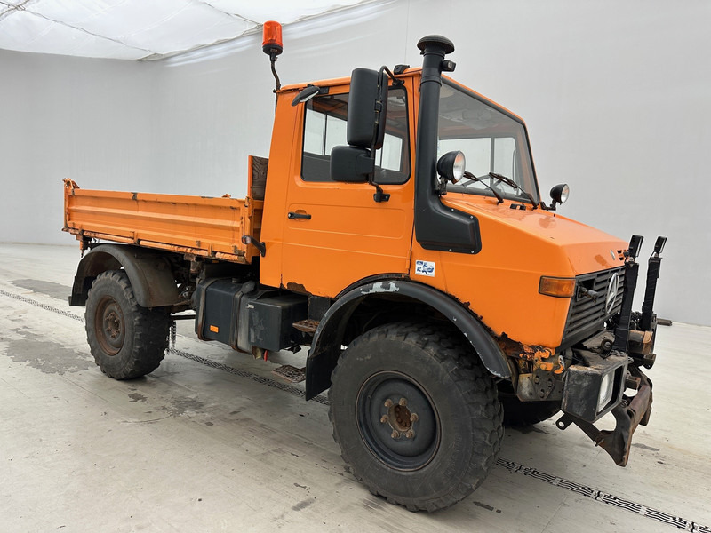 Mercedes-Benz Unimog U427 - 4x4 - Camion benne: photos 5 Mercedes-Benz Unimog U427 - 4x4 - Camion benne: photos 5