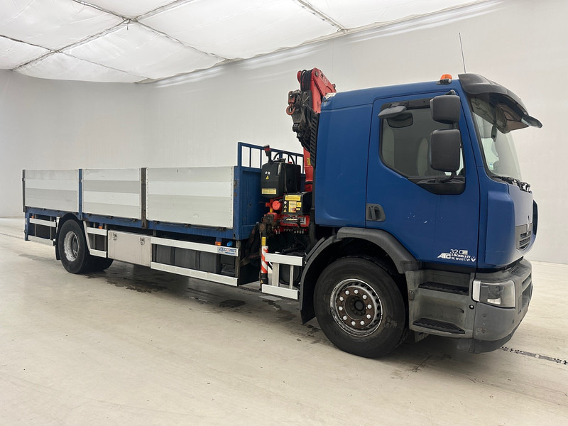 Renault Premium Lander 320 DXi* - Camion plateau, Camion grue: photos 3 Renault Premium Lander 320 DXi* - Camion plateau, Camion grue: photos 3