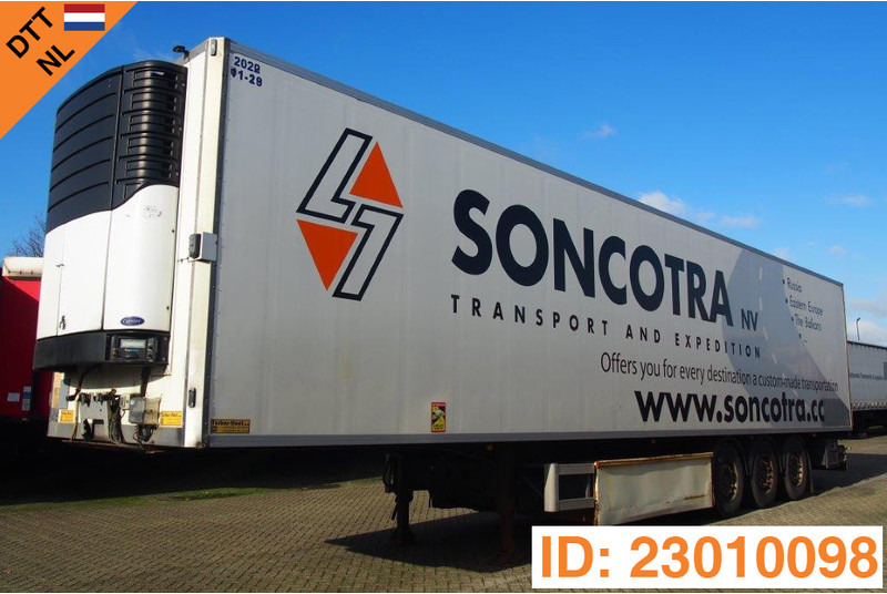 Semi-remorque frigorifique TURBO'S HOET Fridge semi-trailer: photos 11