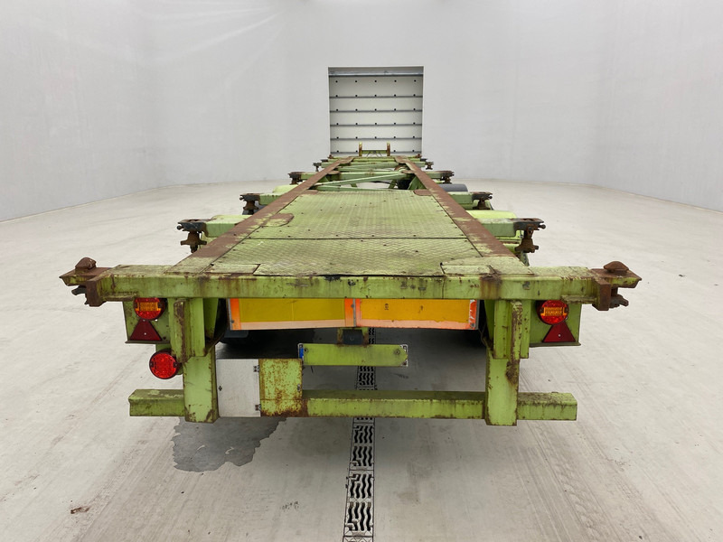 Semi-remorque porte-conteneur/ Caisse mobile Van Hool 2 x 20-30-40 ft: photos 6
