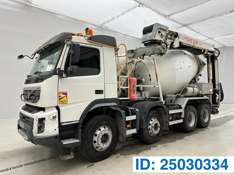 Volvo FMX 410 - 8x4 - Camion malaxeur: photos 1 Volvo FMX 410 - 8x4 - Camion malaxeur: photos 1
