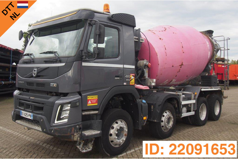 Volvo FMX 410 - 8x4 - Camion malaxeur: photos 1 Volvo FMX 410 - 8x4 - Camion malaxeur: photos 1