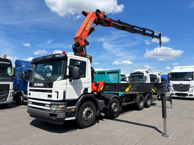Scania P114-380 8X4 Palfinger PK 44002 - Camion grue: photos 1 Scania P114-380 8X4 Palfinger PK 44002 - Camion grue: photos 1