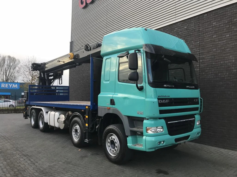 DAF CF 460 8X4 + MKG HMK 401/kran/kraan/Montagekran/ en leasing occasion DAF CF 460 8X4 + MKG HMK 401/kran/kraan/Montagekran/: photos 6