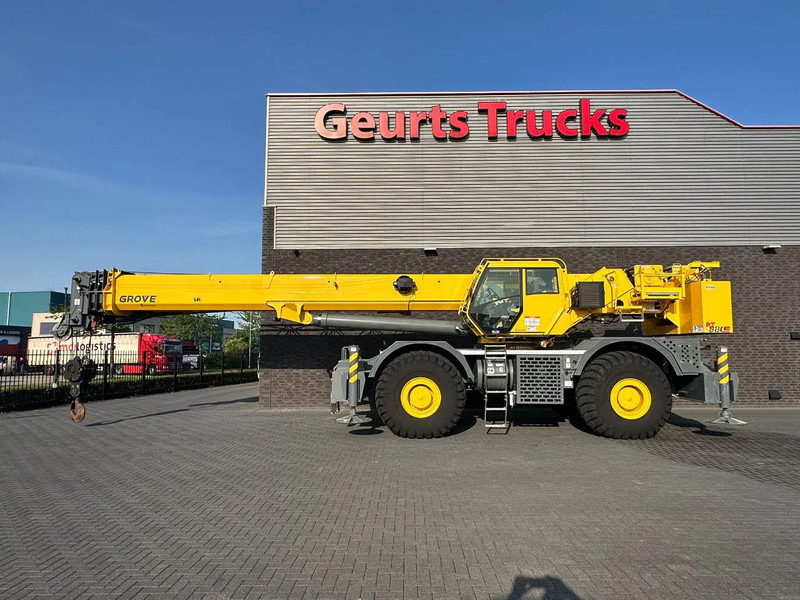 Grove RT880E ROUGH TERRAIN CRANE + JIB + 2 x WINCH - Grue automotrice lente: photos 4 Grove RT880E ROUGH TERRAIN CRANE + JIB + 2 x WINCH - Grue automotrice lente: photos 4