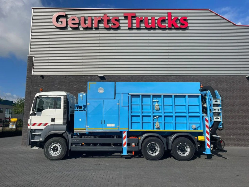 MAN MTS SAUGBAGGER/SUCTIONEXCAVATOR/GRONDZUIGER - Camion hydrocureur: photos 1 MAN MTS SAUGBAGGER/SUCTIONEXCAVATOR/GRONDZUIGER - Camion hydrocureur: photos 1