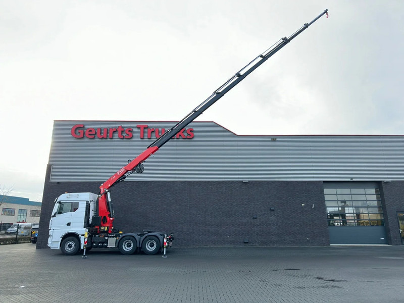 MAN TGX 33.520 6X4 TREKKER-BAKWAGEN COMBI + FASSI F485RA.2.28 KRAAN/KRAN/CRANE/GRUA/NEW - Camion grue: photos 5 MAN TGX 33.520 6X4 TREKKER-BAKWAGEN COMBI + FASSI F485RA.2.28 KRAAN/KRAN/CRANE/GRUA/NEW - Camion grue: photos 5