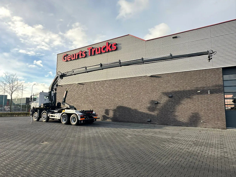 Mercedes-Benz AROCS 4148 8X4 MET MULTILIFT ULT T 21 S51 HAAKARMSYSTEEM + HIAB X-HIPRO 232 E-6 KRAAN/CRANE/KRAN/GRUA - Camion ampliroll: photos 3 Mercedes-Benz AROCS 4148 8X4 MET MULTILIFT ULT T 21 S51 HAAKARMSYSTEEM + HIAB X-HIPRO 232 E-6 KRAAN/CRANE/KRAN/GRUA - Camion ampliroll: photos 3