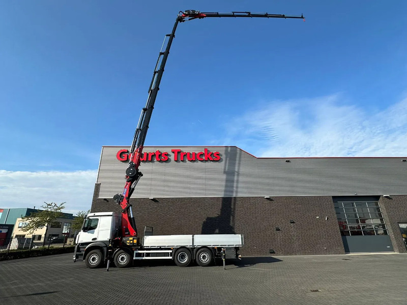 Mercedes-Benz Arocs 3251 8X2 + HMF 7020-K7 FJ 1400-K6 KRAAN/KRAN/CRANE/GRUA/NIEUW/NEW - Camion grue: photos 4 Mercedes-Benz Arocs 3251 8X2 + HMF 7020-K7 FJ 1400-K6 KRAAN/KRAN/CRANE/GRUA/NIEUW/NEW - Camion grue: photos 4