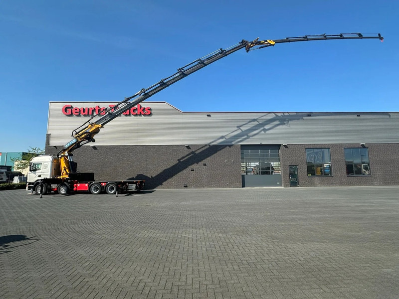 Scania G450 8X4 + EFFER 1255/8S + JIB 6S HD KRAAN/KRAN/CRANE/GRUA - Camion grue: photos 1 Scania G450 8X4 + EFFER 1255/8S + JIB 6S HD KRAAN/KRAN/CRANE/GRUA - Camion grue: photos 1