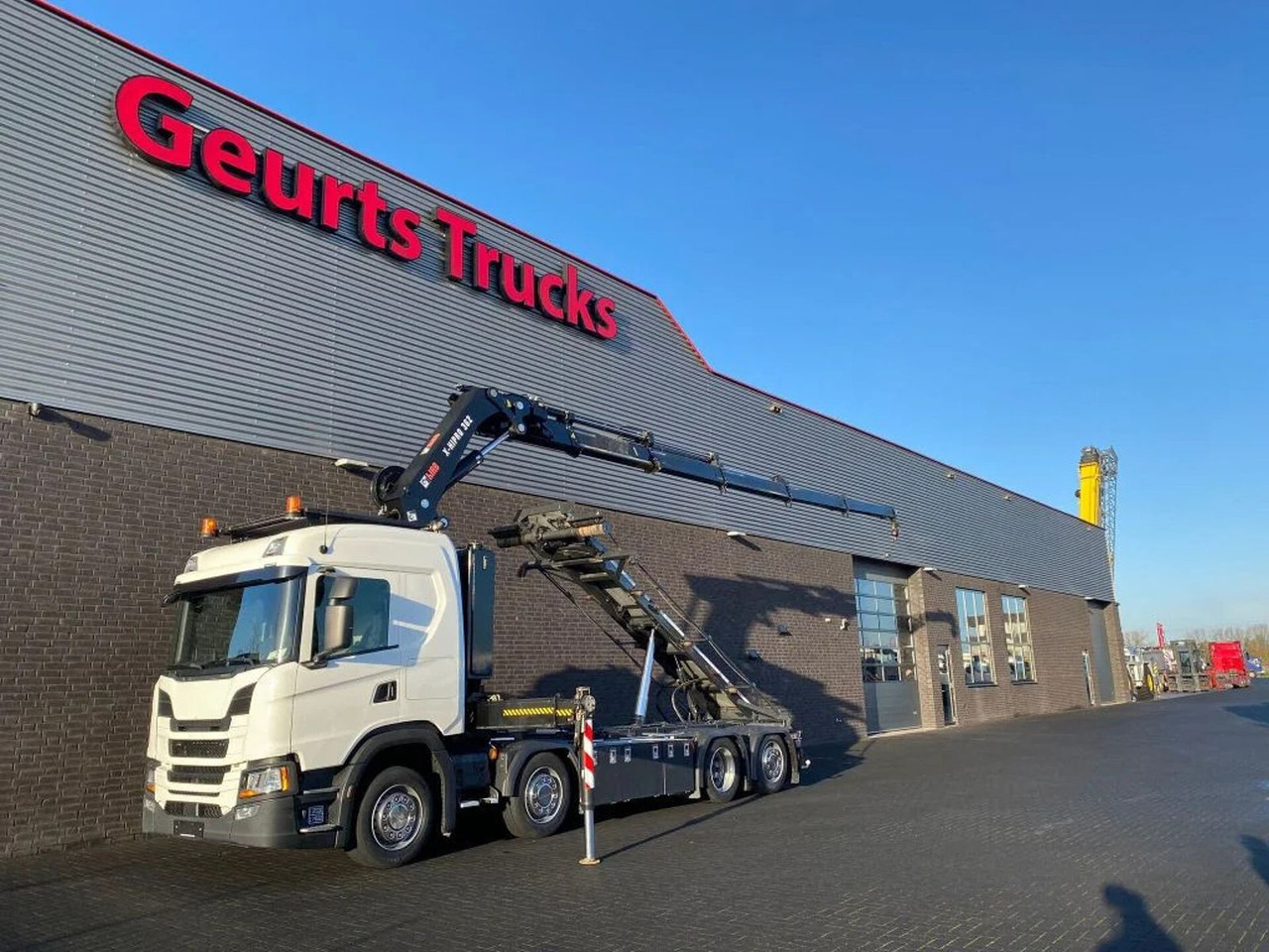 Scania G500 NGS 8X2 MET 3 ZIJDIGE KABELSYSTEEM + HIAB 3 - Camion ampliroll, Camion grue: photos 2 Scania G500 NGS 8X2 MET 3 ZIJDIGE KABELSYSTEEM + HIAB 3 - Camion ampliroll, Camion grue: photos 2