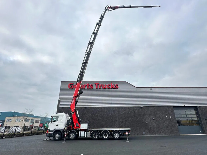 Scania R520 V8 10X4 TRIDEM + F1650RA.2.28 + JIB L816 KRAAN/KRAN/CRANE/GRUA - Camion grue: photos 4 Scania R520 V8 10X4 TRIDEM + F1650RA.2.28 + JIB L816 KRAAN/KRAN/CRANE/GRUA - Camion grue: photos 4