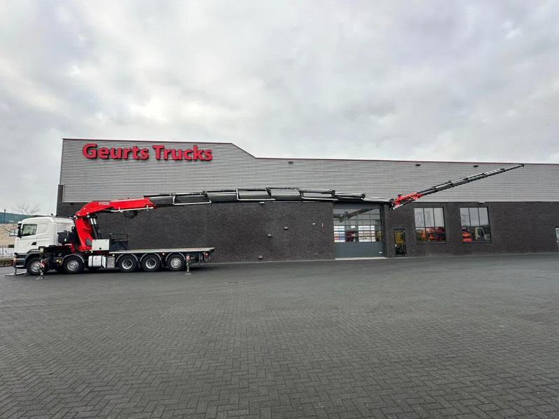 Scania R520 V8 10X4 TRIDEM + F1650RA.2.28 + JIB L816 KRAAN/KRAN/CRANE/GRUA - Camion grue: photos 3 Scania R520 V8 10X4 TRIDEM + F1650RA.2.28 + JIB L816 KRAAN/KRAN/CRANE/GRUA - Camion grue: photos 3