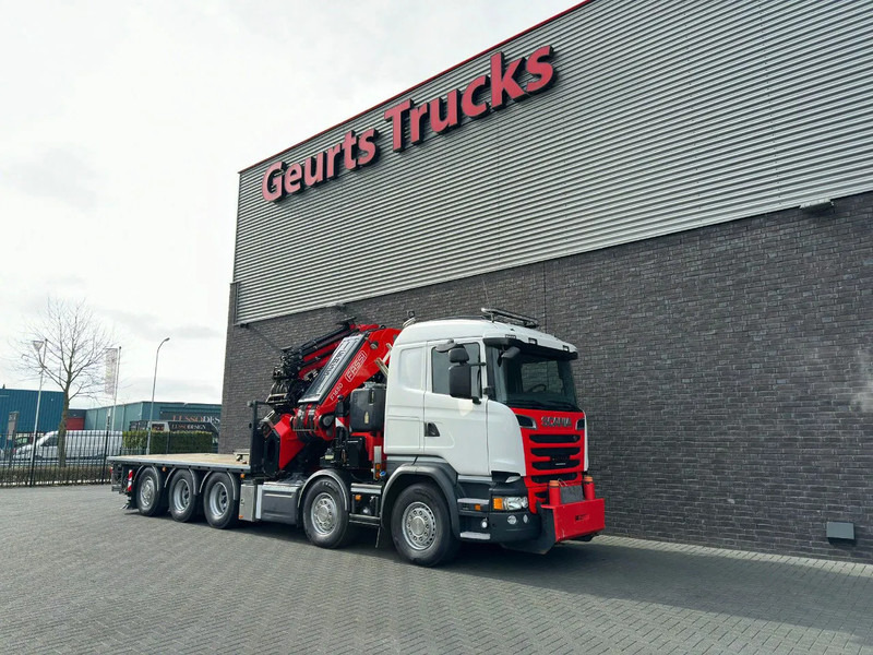 Scania R520 V8 10X4 TRIDEM + F1650RA.2.28 + JIB L816 KRAAN/KRAN/CRANE/GRUA en leasing occasion Scania R520 V8 10X4 TRIDEM + F1650RA.2.28 + JIB L816 KRAAN/KRAN/CRANE/GRUA: photos 13