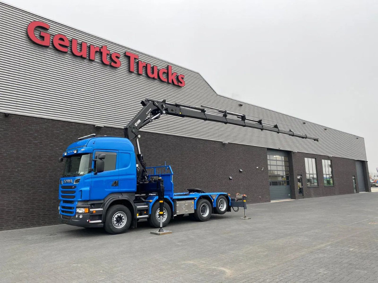 Scania R560 V8 8X2 TREKKER/BAKWAGEN + HIAB 477E-8 HIPRO - Camion grue: photos 4 Scania R560 V8 8X2 TREKKER/BAKWAGEN + HIAB 477E-8 HIPRO - Camion grue: photos 4