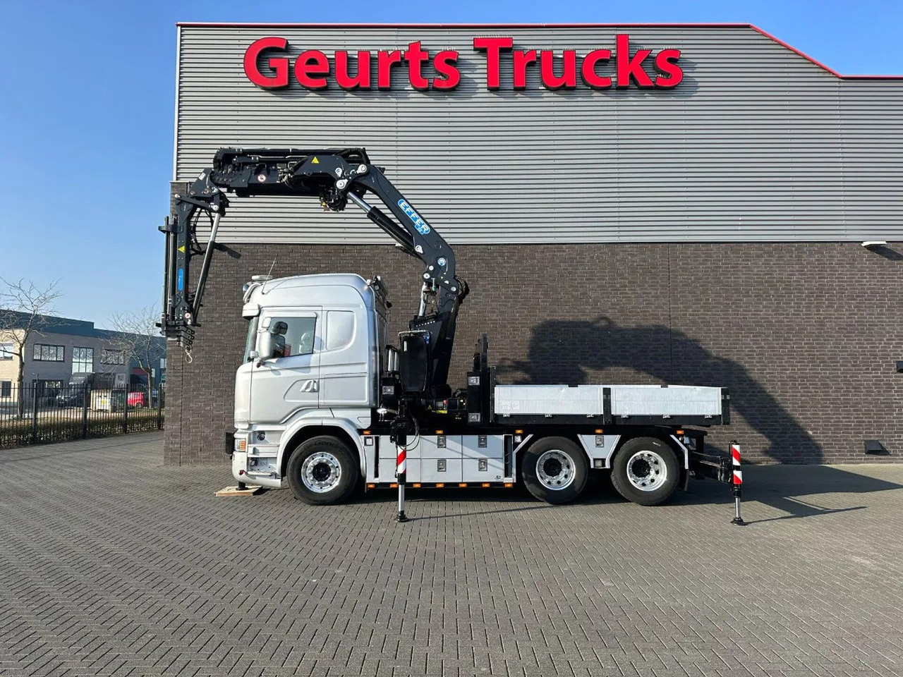 Scania R580 V8 6X4 TREKKER/TRACTOR/SZM MET EFFER 315/6S - Camion grue: photos 5 Scania R580 V8 6X4 TREKKER/TRACTOR/SZM MET EFFER 315/6S - Camion grue: photos 5