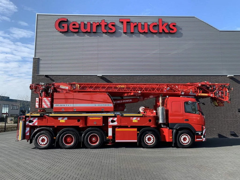 Volvo FM 460 ERKIN WORLD POWER ER 2070 T-4.1 CRANE/KRAN/KRAAN/GRUA/MONTAGEKRAN - Camion grue: photos 4 Volvo FM 460 ERKIN WORLD POWER ER 2070 T-4.1 CRANE/KRAN/KRAAN/GRUA/MONTAGEKRAN - Camion grue: photos 4