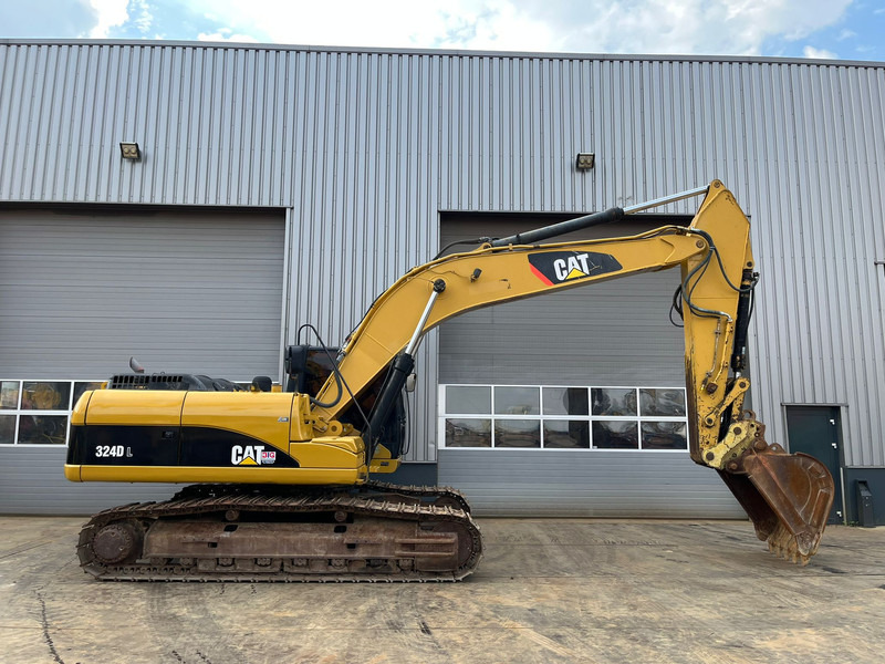 Caterpillar 324DL - Hammerlines / A/C Cabin / Caterpillar C7 / Quick Coupler / Bucket with teeth. - Pelle sur chenille: photos 5 Caterpillar 324DL - Hammerlines / A/C Cabin / Caterpillar C7 / Quick Coupler / Bucket with teeth. - Pelle sur chenille: photos 5