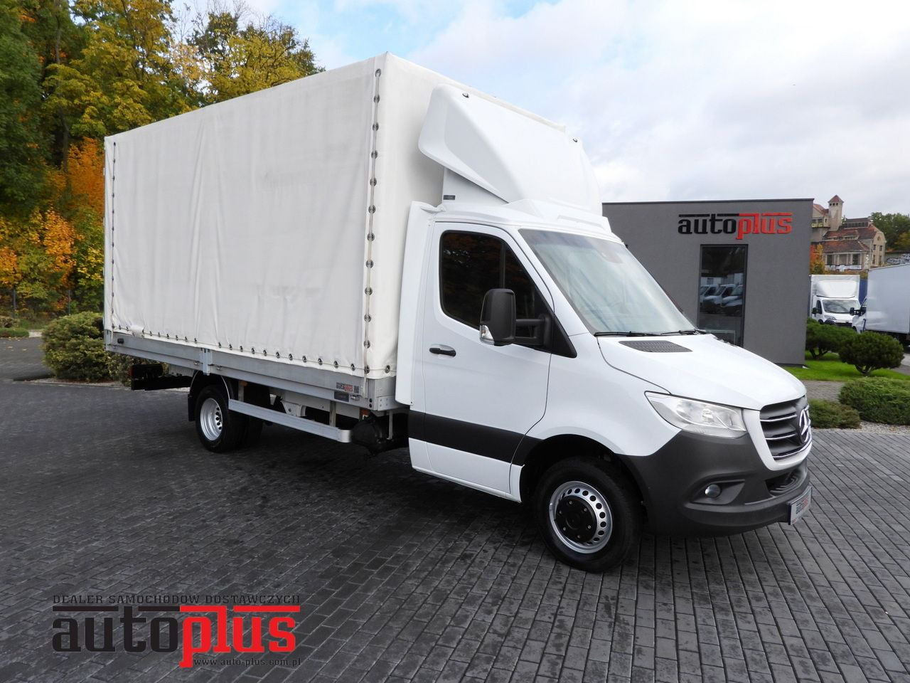 MERCEDES SPRINTER 316 TARPAULIN 10 PALLETS TWIN WHEELS AIR CONDITIONING  165HP - Utilitaire rideaux coulissants (PLSC): photos 1 MERCEDES SPRINTER 316 TARPAULIN 10 PALLETS TWIN WHEELS AIR CONDITIONING  165HP - Utilitaire rideaux coulissants (PLSC): photos 1