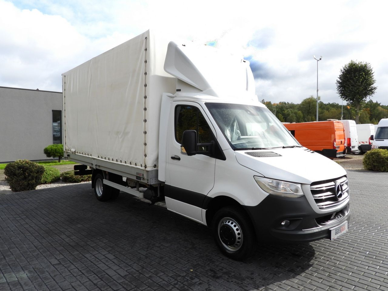 MERCEDES SPRINTER 316 TARPAULIN 10 PALLETS TWIN WHEELS AIR CONDITIONING  165HP - Utilitaire rideaux coulissants (PLSC): photos 4 MERCEDES SPRINTER 316 TARPAULIN 10 PALLETS TWIN WHEELS AIR CONDITIONING  165HP - Utilitaire rideaux coulissants (PLSC): photos 4