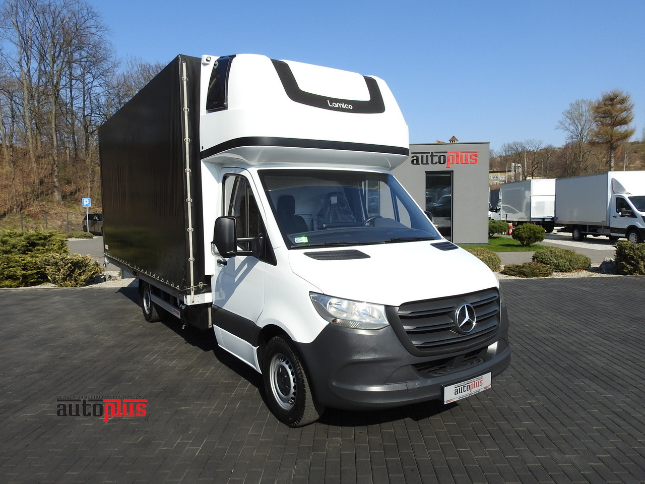 MERCEDES SPRINTER 316 TARPAULIN 10 PALLETS WEBASTO AIR CONDITIONING 165HP - Utilitaire rideaux coulissants (PLSC): photos 1 MERCEDES SPRINTER 316 TARPAULIN 10 PALLETS WEBASTO AIR CONDITIONING 165HP - Utilitaire rideaux coulissants (PLSC): photos 1