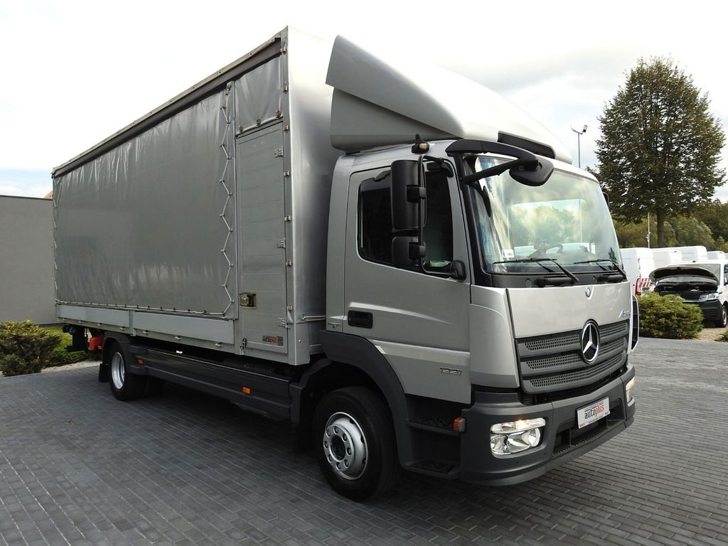 Mercedes-Benz ATEGO 1221 PRITSCHE PLANE AUFZUG 16 PALETTEN - Camion à rideaux coulissants: photos 4 Mercedes-Benz ATEGO 1221 PRITSCHE PLANE AUFZUG 16 PALETTEN - Camion à rideaux coulissants: photos 4