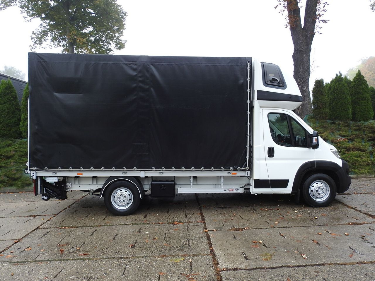 Utilitaire rideaux coulissants (PLSC) PEUGEOT BOXER  TARPAULIN LIFT 8 PALLETS WEBASTO LED LIGHTS AIR CONDITIONING  165HP: photos 7