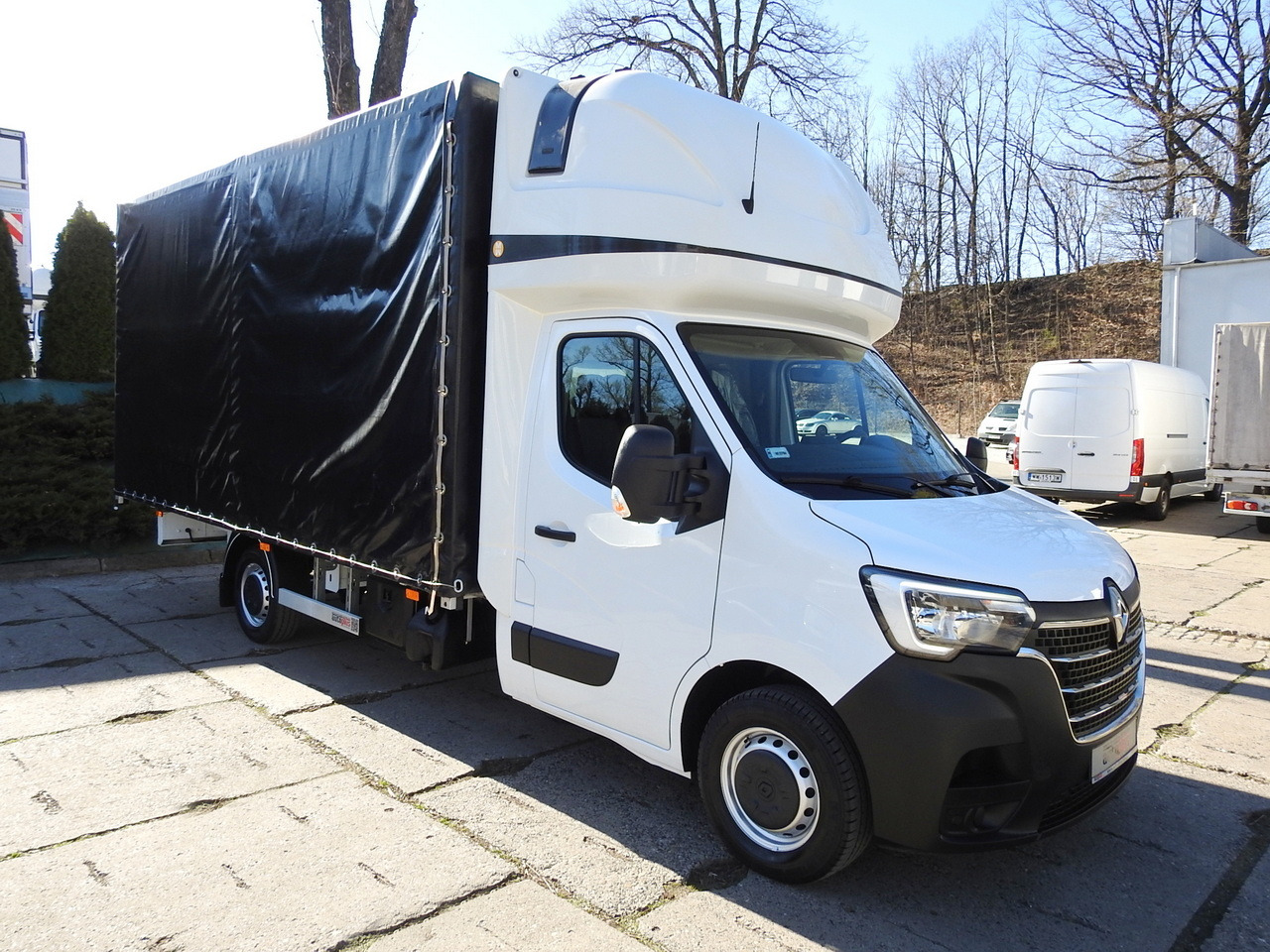 RENAULT MASTER TARPAULIN 10 PALLETS WEBASTO CRUISE CONTROL AIR CONDITIONING LED LIGHTS  165HP - Utilitaire rideaux coulissants (PLSC): photos 4 RENAULT MASTER TARPAULIN 10 PALLETS WEBASTO CRUISE CONTROL AIR CONDITIONING LED LIGHTS  165HP - Utilitaire rideaux coulissants (PLSC): photos 4