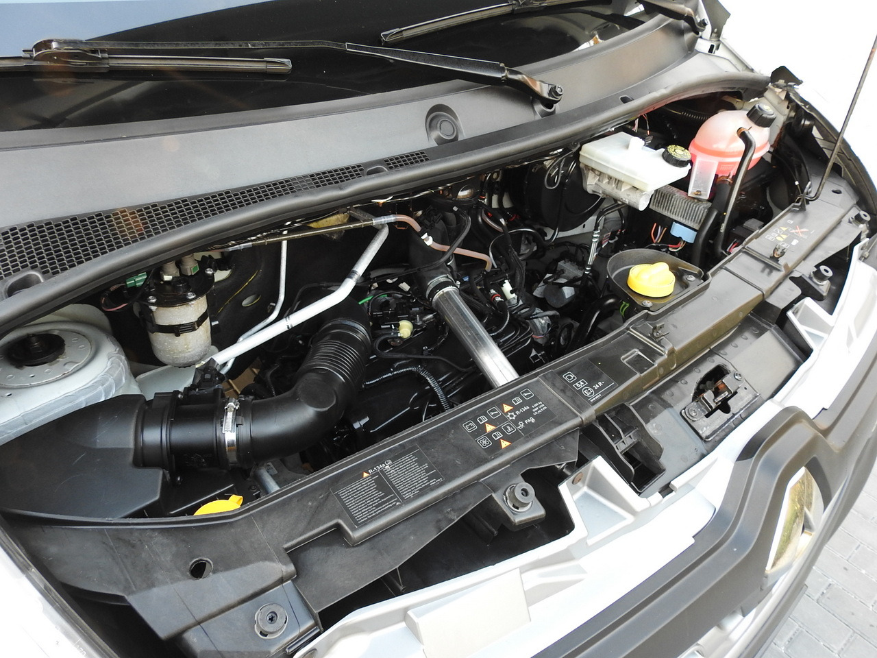 Utilitaire rideaux coulissants (PLSC) RENAULT MASTER TARPAULIN 10 PALLETS WEBASTO CRUISE CONTROL AIR CONDITIONING PNEUMATICS  170HP: photos 24