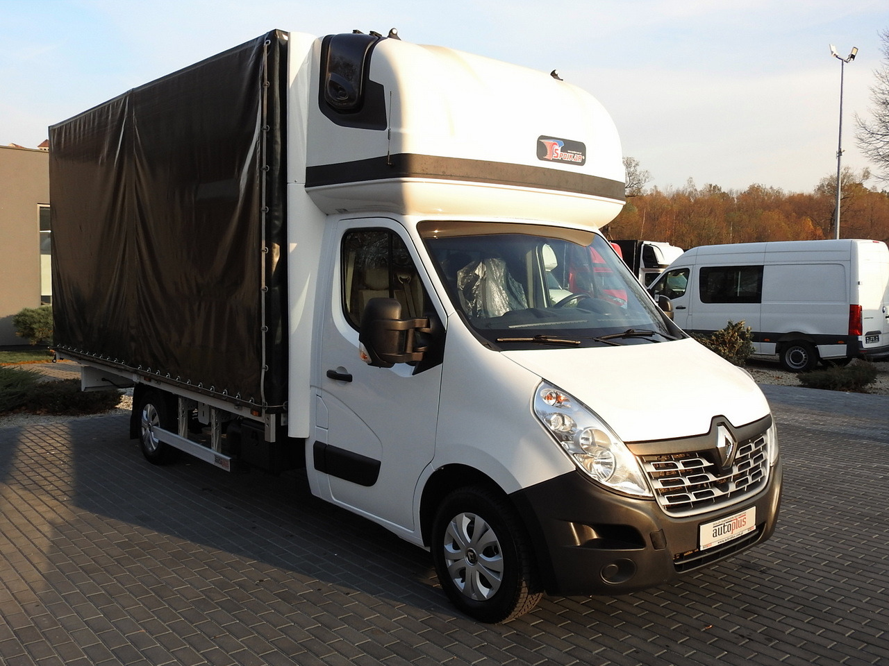 RENAULT MASTER TARPAULIN 10 PALLETS WEBASTO CRUISE CONTROL AIR CONDITIONING PNEUMATICS 170HP - Utilitaire rideaux coulissants (PLSC): photos 4 RENAULT MASTER TARPAULIN 10 PALLETS WEBASTO CRUISE CONTROL AIR CONDITIONING PNEUMATICS 170HP - Utilitaire rideaux coulissants (PLSC): photos 4