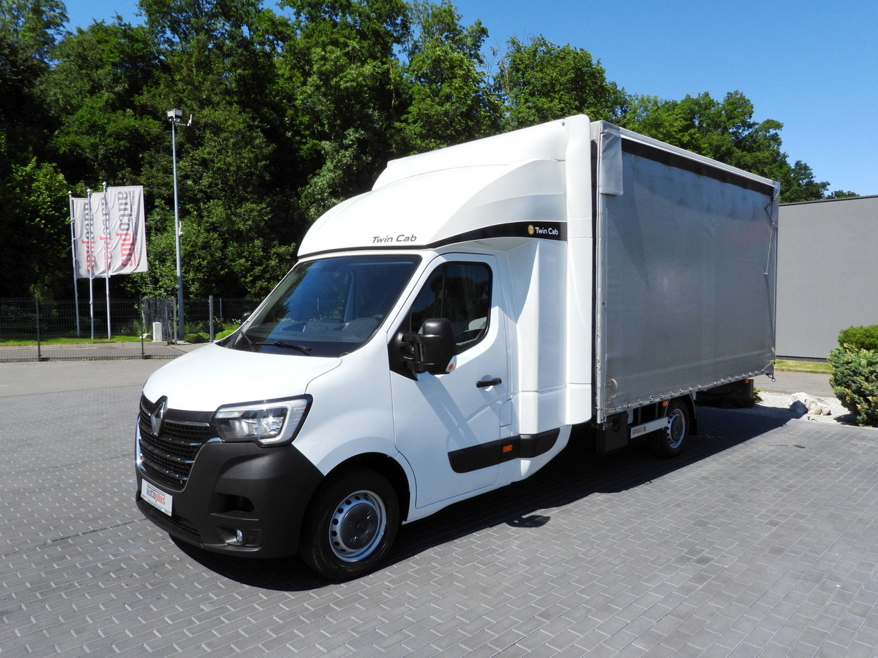 Utilitaire rideaux coulissants (PLSC) RENAULT MASTER  TARPAULIN 10 PALLETS WEBASTO CRUISE CONTROL LED LIGHTS PNEUMATICS AIR CONDITIONING  165HP: photos 6