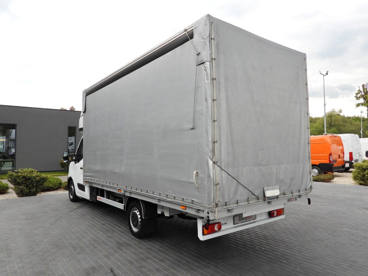 Utilitaire rideaux coulissants (PLSC) Renault MASTER  PRITSCHE PLANE 10 PALETTEN TEMPOMAT  A/C: photos 10