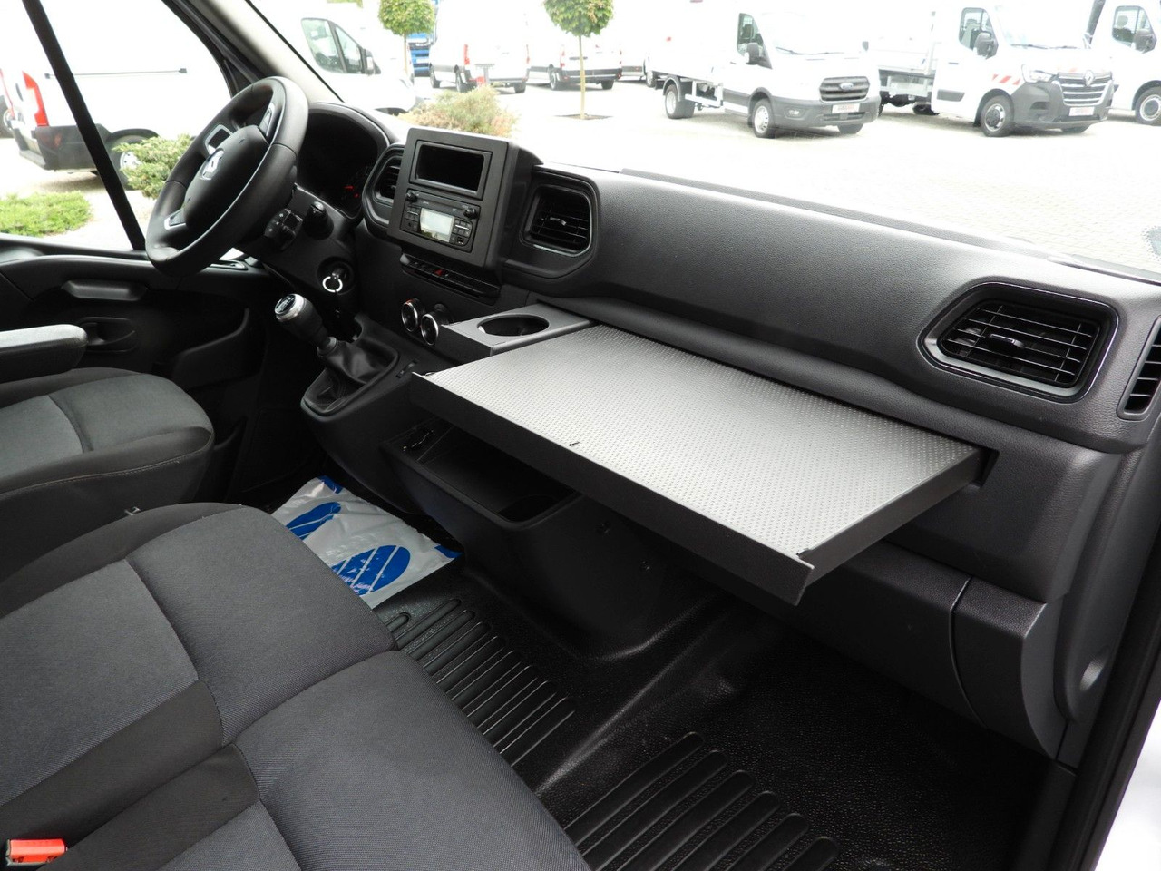 Utilitaire rideaux coulissants (PLSC) Renault MASTER  PRITSCHE PLANE 10 PALETTEN TEMPOMAT  A/C: photos 28
