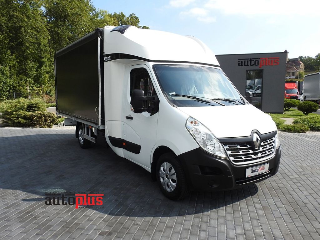 Renault MASTER PRITSCHE PLANE 8 PALETTEN TEMPOMAT - Utilitaire rideaux coulissants (PLSC), Utilitaire double cabine: photos 1 Renault MASTER PRITSCHE PLANE 8 PALETTEN TEMPOMAT - Utilitaire rideaux coulissants (PLSC), Utilitaire double cabine: photos 1