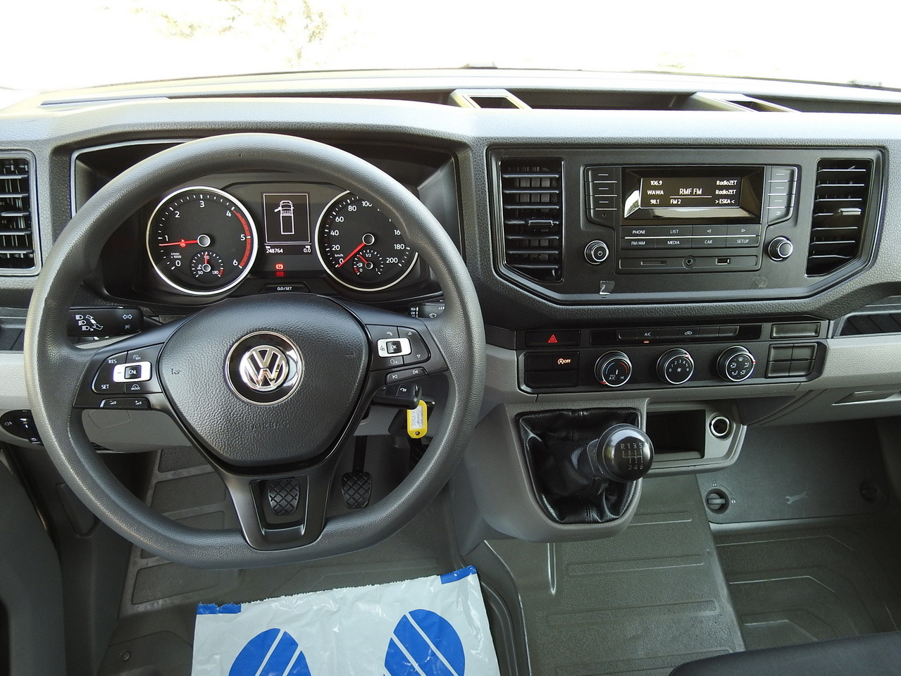 Utilitaire rideaux coulissants (PLSC) VOLKSWAGEN CRAFTER TARPAULIN 10 PALLETS WEBASTO CRUISE CONTROL AIR CONDITIONING LED LIGHTS  180HP: photos 29