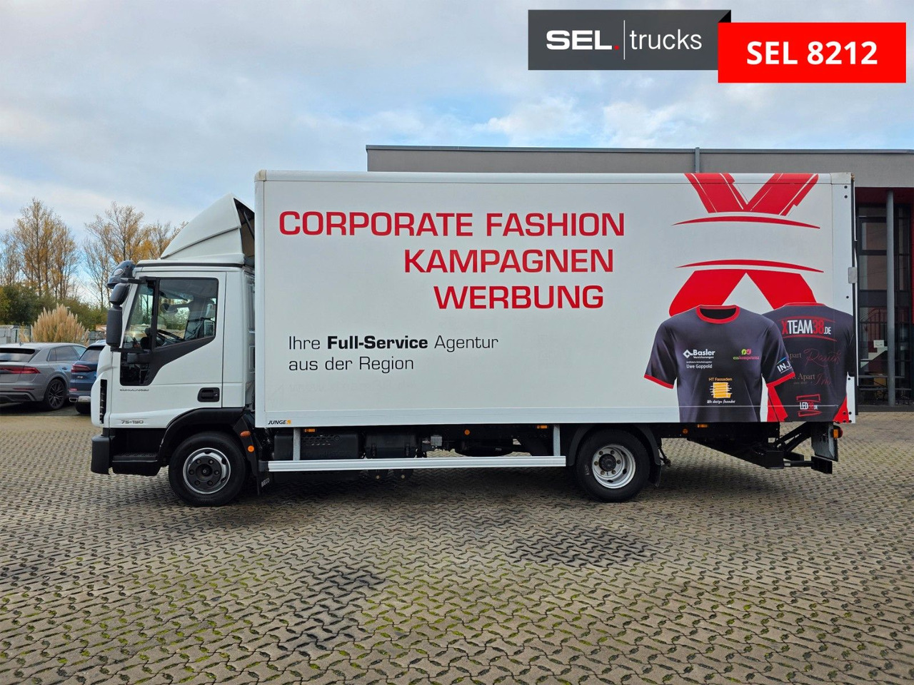 Fourgon grand volume Iveco Eurocargo 75-190 / Ladebordwand / 6D: photos 8