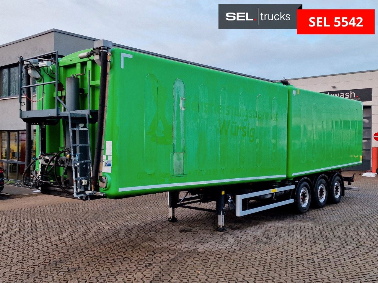 Kempf Duales Transportsyst.: Schüttgüter+Flüssikeiten Kempf Duales Transportsyst.: Schüttgüter+Flüssikeiten - Semi-remorque benne: photos 1 Kempf Duales Transportsyst.: Schüttgüter+Flüssikeiten Kempf Duales Transportsyst.: Schüttgüter+Flüssikeiten - Semi-remorque benne: photos 1