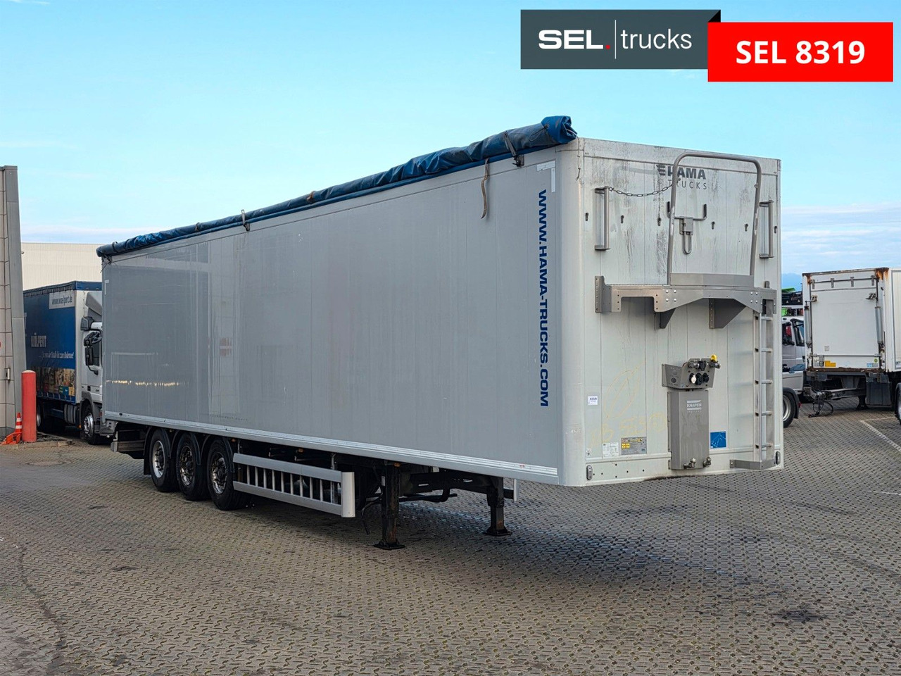 Knapen K100 - Semi-remorque à fond mouvant: photos 1 Knapen K100 - Semi-remorque à fond mouvant: photos 1