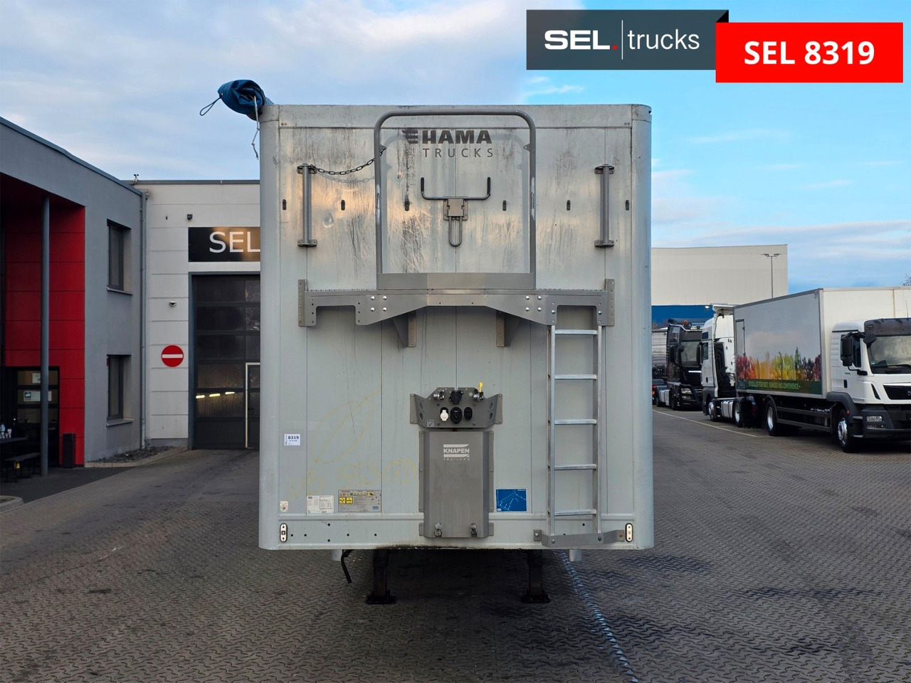 Knapen K100 - Semi-remorque à fond mouvant: photos 3 Knapen K100 - Semi-remorque à fond mouvant: photos 3