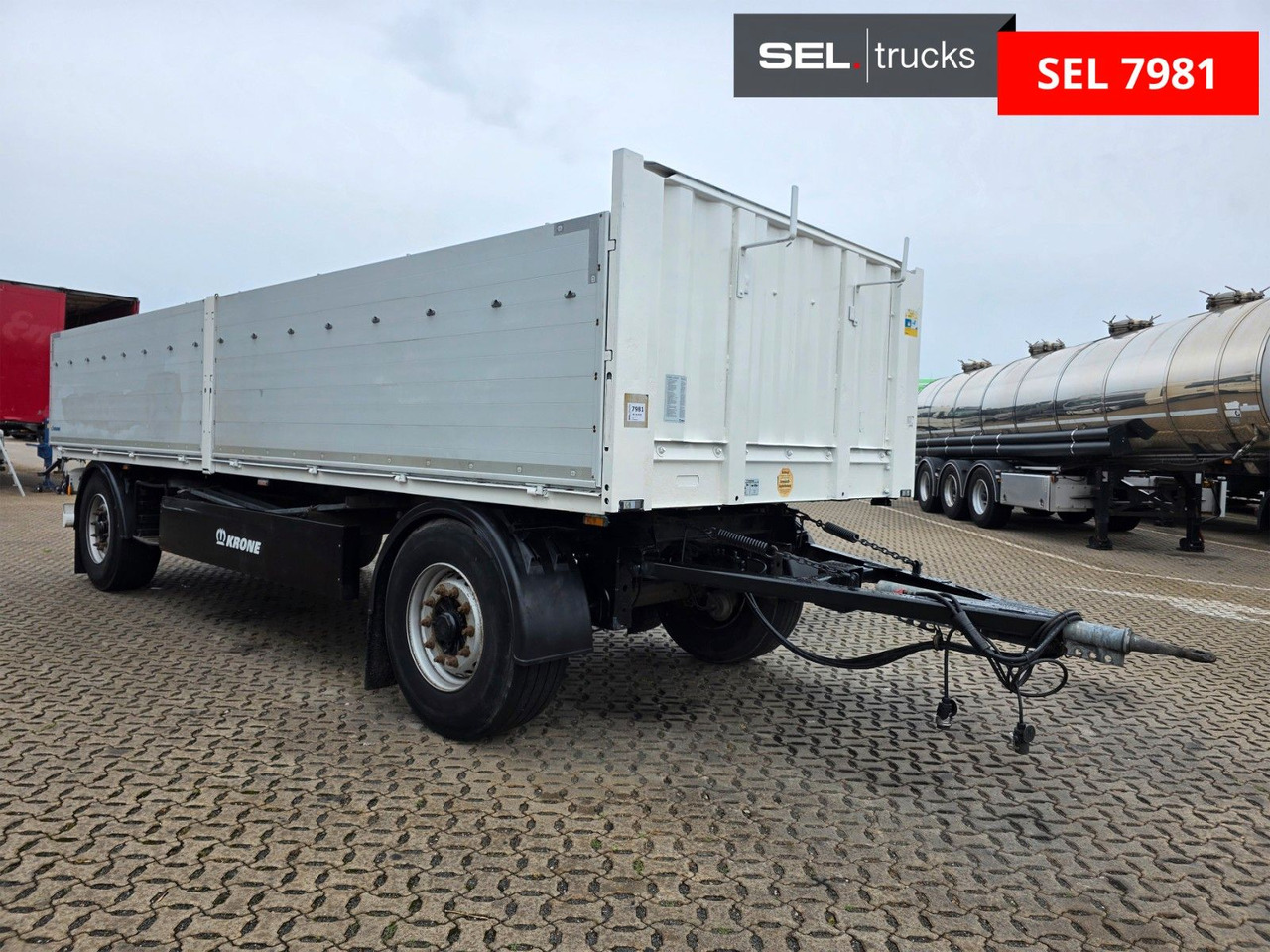 Krone AZ / Baustoff - Remorque plateau: photos 3 Krone AZ / Baustoff - Remorque plateau: photos 3