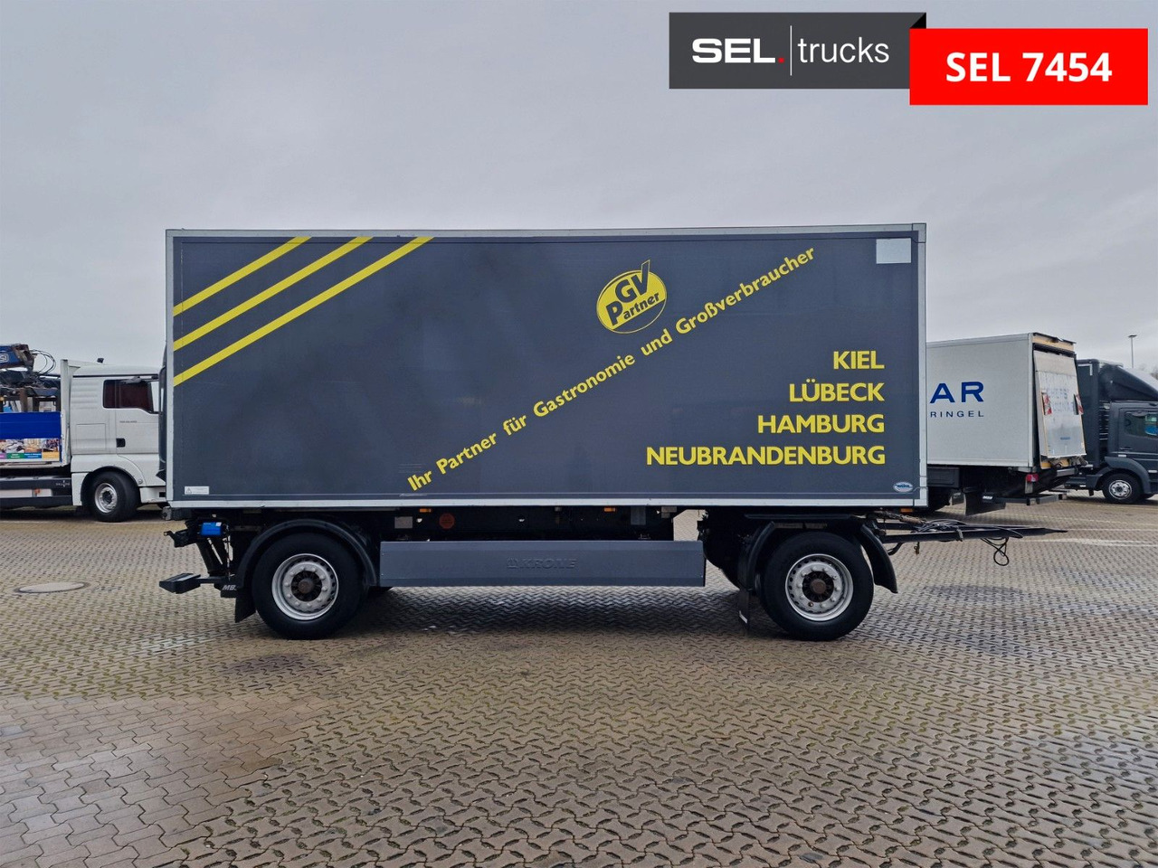 Krone AZ / Ldbw / Carrier Supra 850MT-X / FRC 04.2018 - Remorque frigorifique: photos 4 Krone AZ / Ldbw / Carrier Supra 850MT-X / FRC 04.2018 - Remorque frigorifique: photos 4