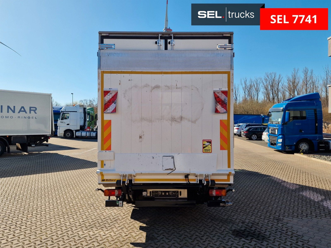 Camion frigorifique MAN TGL 12.250 4X2 BL / Ladebordwand: photos 6
