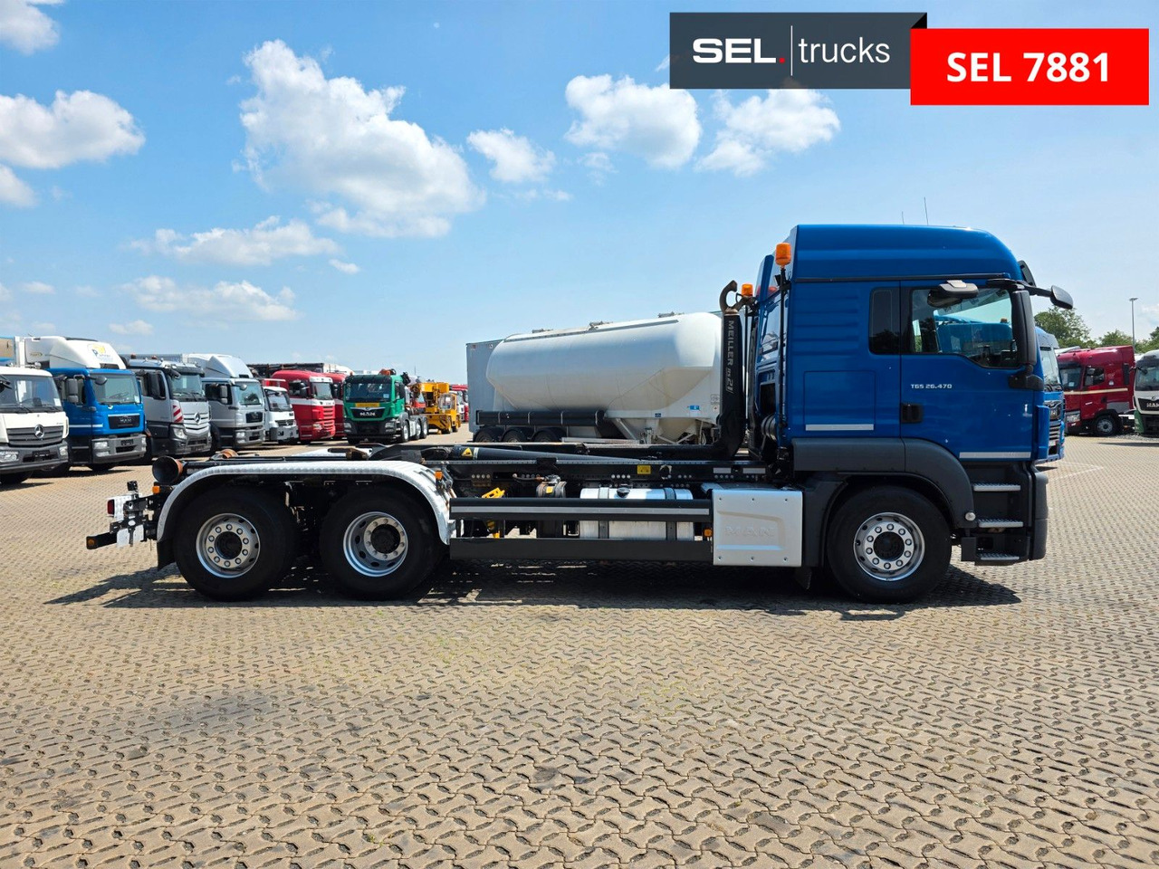 MAN TGS 26.470 6x2-4 BL /Intarder / Lenkachse / 6D - Camion ampliroll: photos 4 MAN TGS 26.470 6x2-4 BL /Intarder / Lenkachse / 6D - Camion ampliroll: photos 4