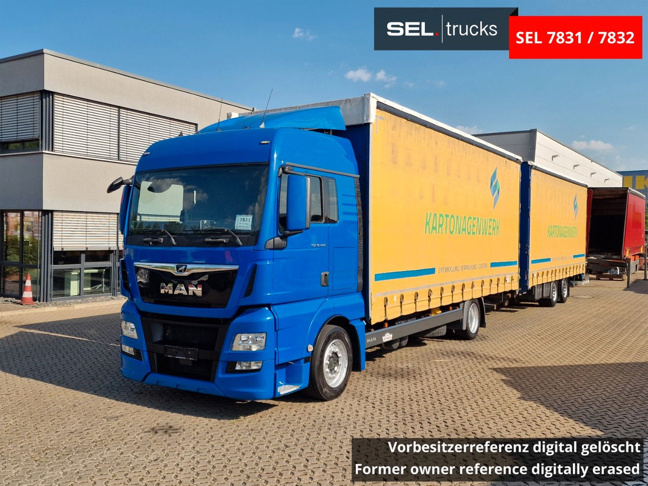 MAN TGX 18.440 4X2 LL-U / Intarder /Jumbo /Durchlade - Camion à rideaux coulissants: photos 1 MAN TGX 18.440 4X2 LL-U / Intarder /Jumbo /Durchlade - Camion à rideaux coulissants: photos 1