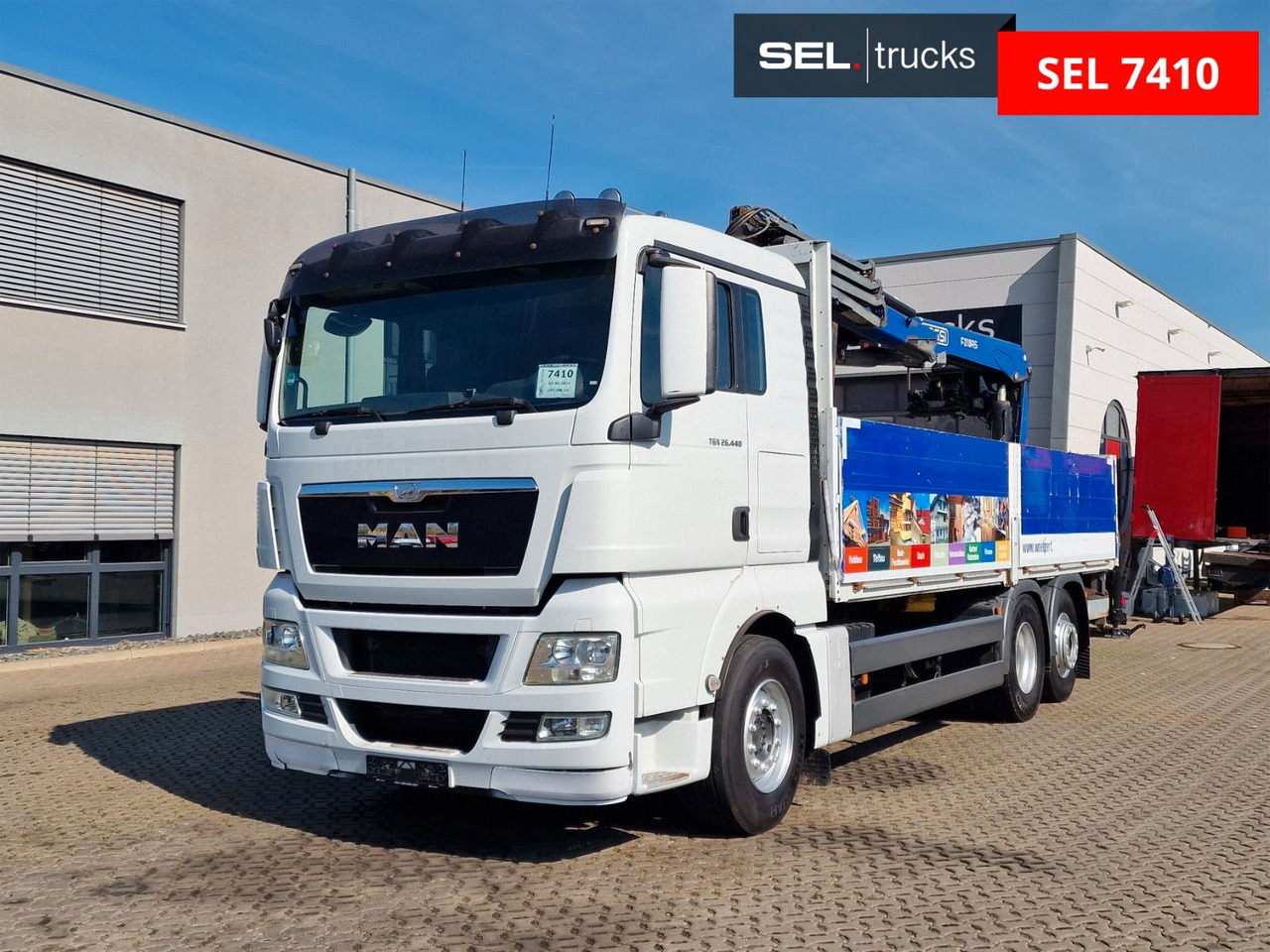 MAN TGX 26.440 6X2-2 LL /Intarder /Fassi /Lenkachse - Camion grue: photos 1 MAN TGX 26.440 6X2-2 LL /Intarder /Fassi /Lenkachse - Camion grue: photos 1