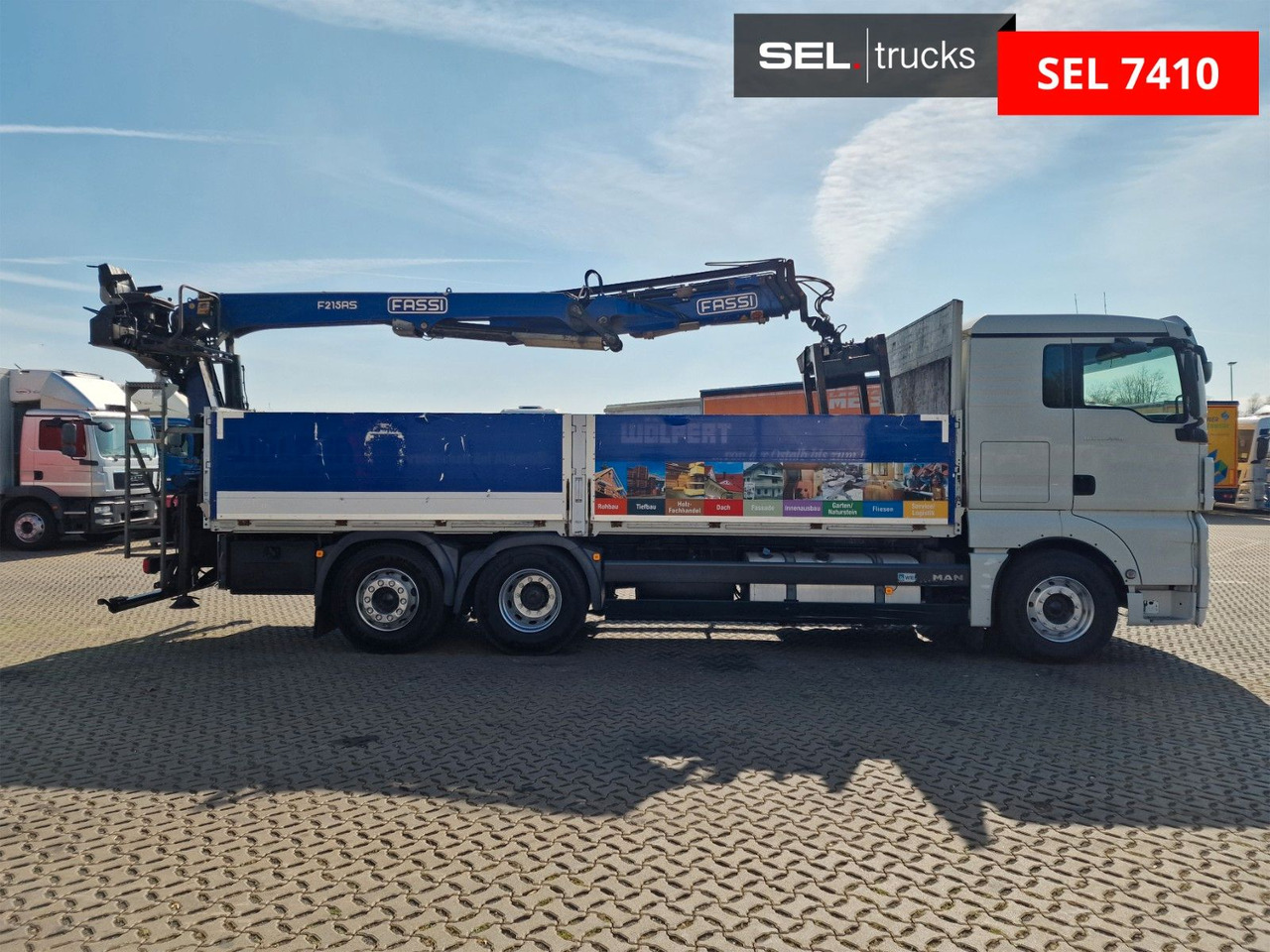 MAN TGX 26.440 6X2-2 LL /Intarder /Fassi /Lenkachse - Camion grue: photos 4 MAN TGX 26.440 6X2-2 LL /Intarder /Fassi /Lenkachse - Camion grue: photos 4