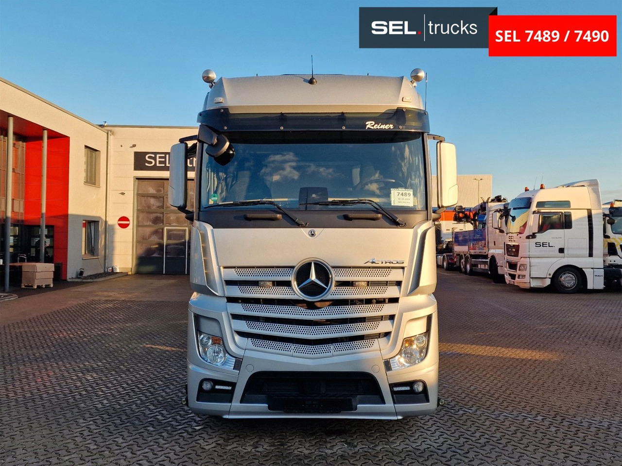 Mercedes-Benz Actros 2545 / KOMPLETT! / Alukappen / Standklima - Camion à rideaux coulissants: photos 2 Mercedes-Benz Actros 2545 / KOMPLETT! / Alukappen / Standklima - Camion à rideaux coulissants: photos 2