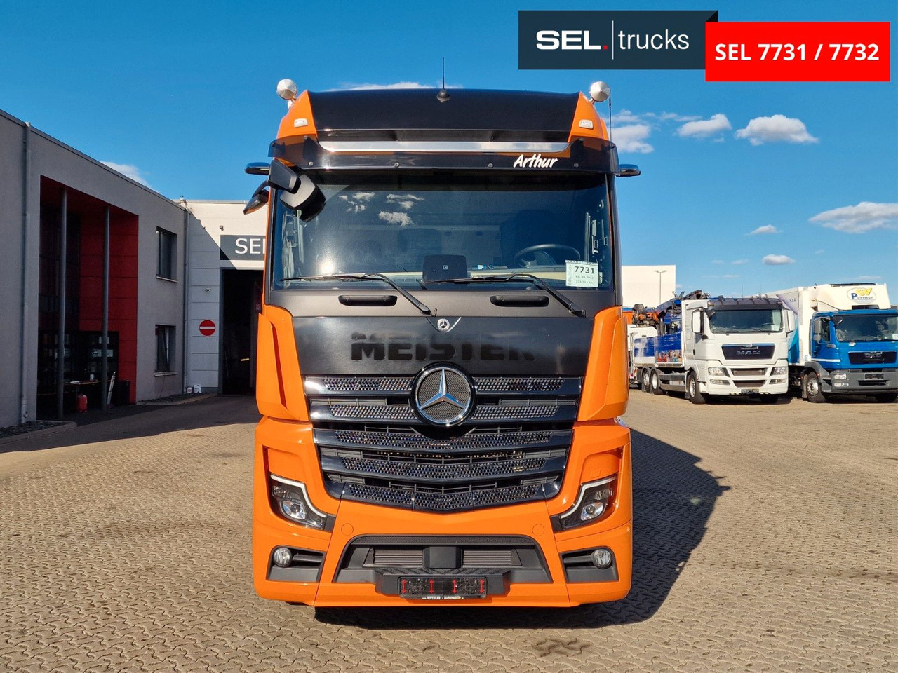 Mercedes-Benz Actros 2548 / Retarder / Aluklappen / 6E - Camion à rideaux coulissants: photos 2 Mercedes-Benz Actros 2548 / Retarder / Aluklappen / 6E - Camion à rideaux coulissants: photos 2